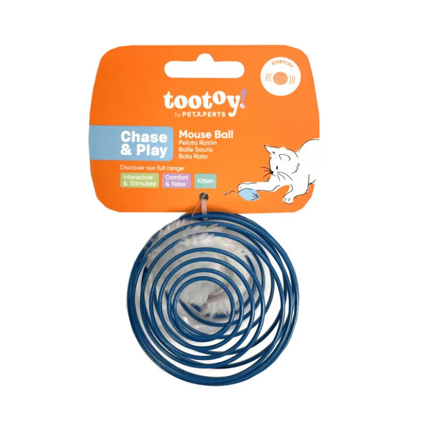 Tootoy! Pelota Interactiva con Ratón para gatos