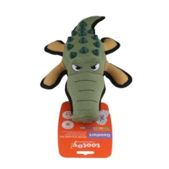 Tootoy! Peluche Mordedor Resistente Cocodrilo para perros