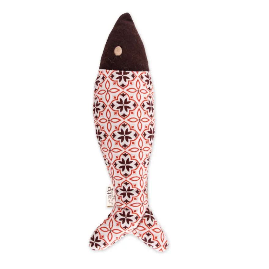 Tootoy! Peluche Pez con Catnip Estampado para gatos