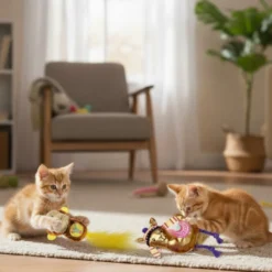 Tootoy! Peluches con Catnip Monkey & Alpaca para gatitos