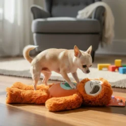 Tootoy! Perezoso Mordedor de Peluche con Sonido para perros