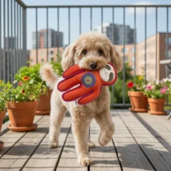 Tootoy! Perezoso Mordedor de Peluche Resistente para perros