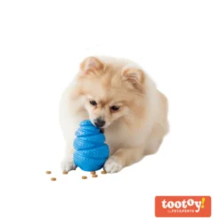 Tootoy! Portagolosinas de Goma Azul o Naranja para perros