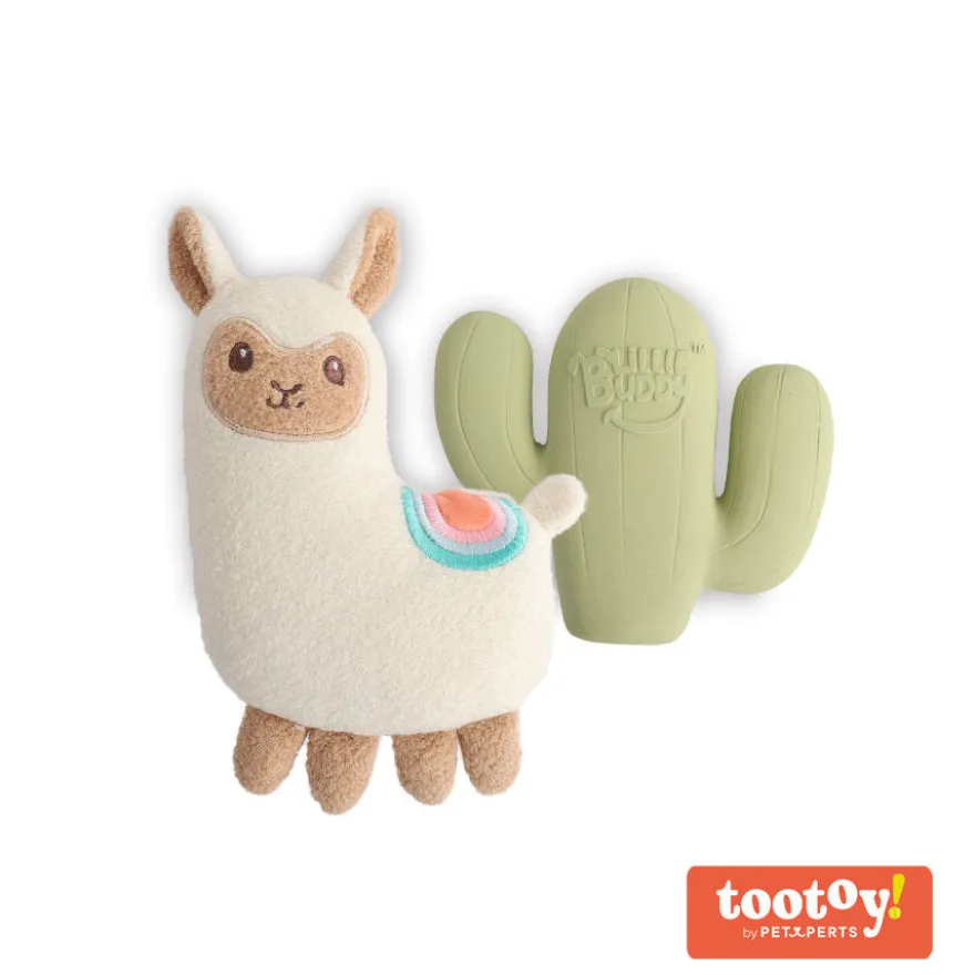 Tootoy! Puppy Llama Set de juguetes para perros