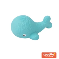 Tootoy! Puppy Mini Whale Toy mordedor para perros