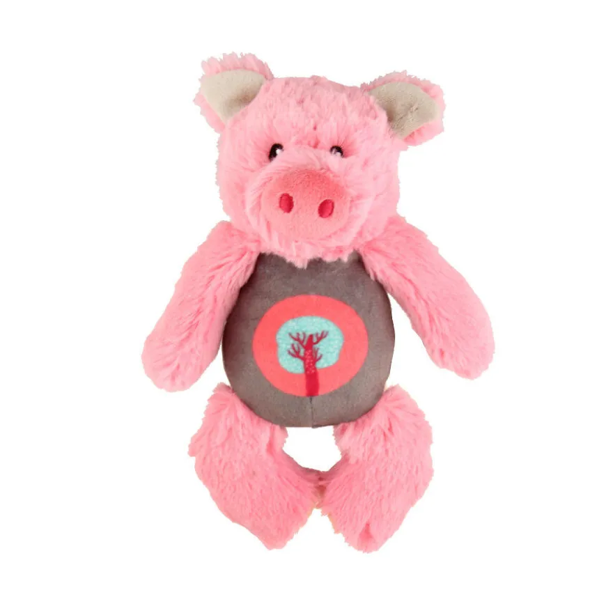 Tootoy! Puppy Pink Pig Cuddler peluche para perros