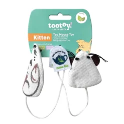 Tootoy! Ratón de Tela con Catnip para gatitos