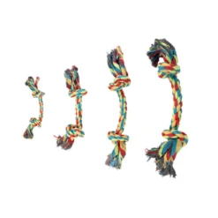 Tootoy! Rope Bone Multicolor Cuerda para perros