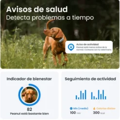 Tractive GPS Dog 6 Marrón Rastreador para perros