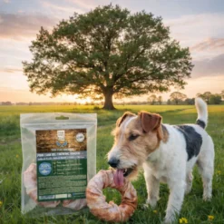True Origins Anillos Piel Rosada Snack para perros
