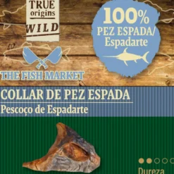 True Origins Collar Pez Espada Snack para perros