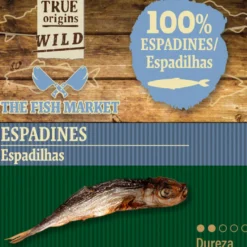 True Origins Espadines Snack para perros