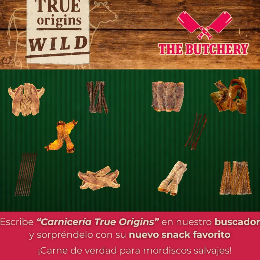 True Origins Nervio Toro Snack para perros
