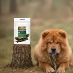 True Origins Piel Fletán Negro Snack para perros