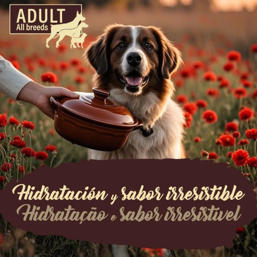 True Origins Pure Adult Gently Coocked Ternera y Calabaza sobre para perros