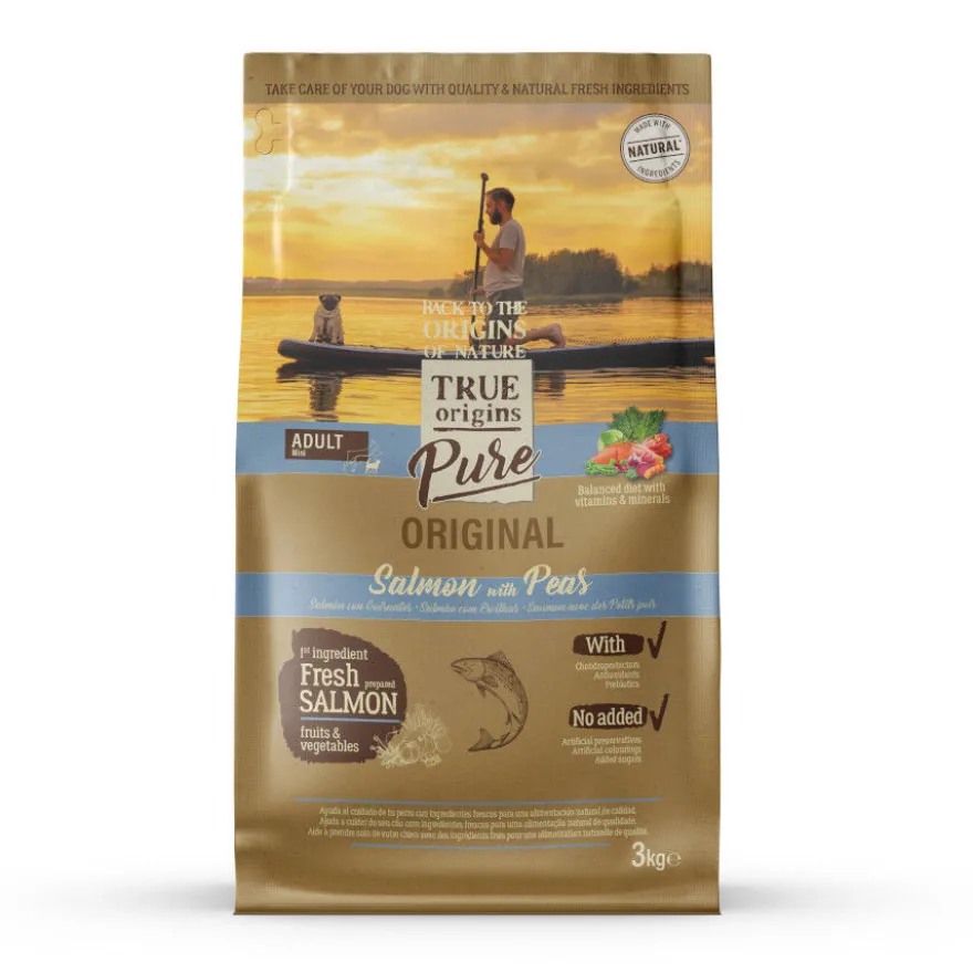 True Origins Pure Adult Mini Salmón pienso para perros