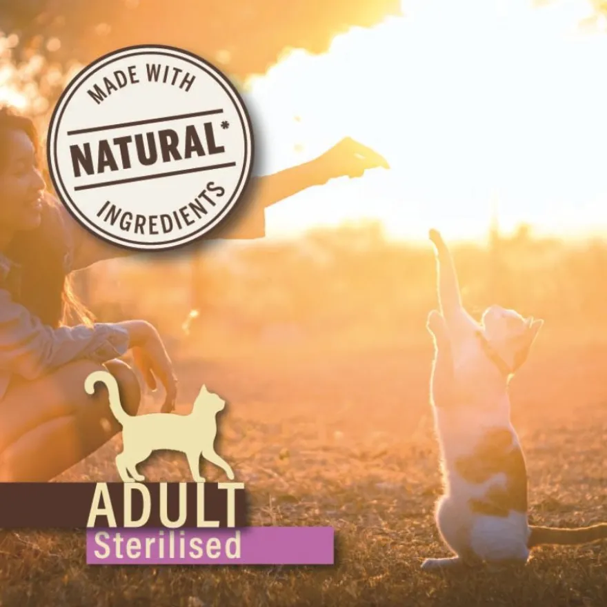 True Origins Pure Adult Sterilised Grain Free Pavo pienso para gatos