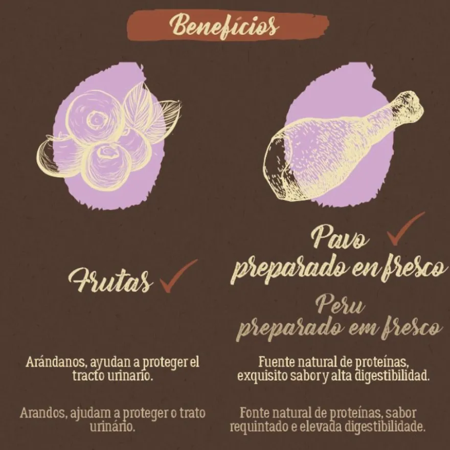 True Origins Pure Adult Sterilised Grain Free Pavo pienso para gatos