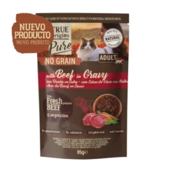 True Origins Pure No Grain Sobre con Ternera para gatos