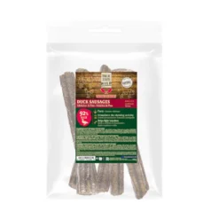 True Origins Salchichas de Pato Snack para perros