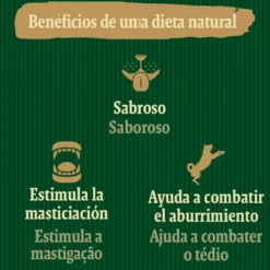 True Origins Salchichas de Pato Snack para perros