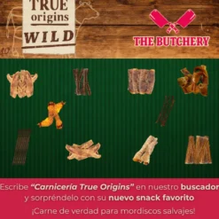 True Origins Salchichas de Pollo Snack para perros