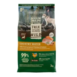 True Origins Wild Adult Country Water Pollo y Salmón pienso para perros