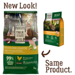 True Origins Wild Adult Sterilised Pollo Pienso para gatos