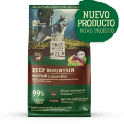 True Origins Wild Deep Mountain Ciervo Pienso para perros