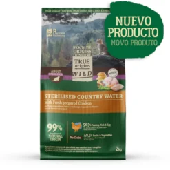 True Origins Wild Esterilizado Country Water Pollo pienso para gatos