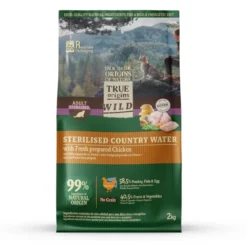 True Origins Wild Esterilizado Country Water Pollo pienso para gatos