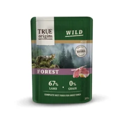 True Origins Wild Forest Cordero sobre para perros