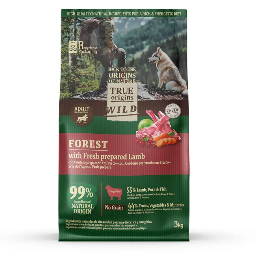 True Origins Wild Forest Cordero Pienso para perros