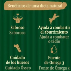 True Origins Wild Hueso Mini de Atún Snack para perros