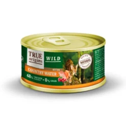 True Origins Wild Kitten Country Water Pollo y Salmón lata