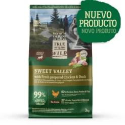 True Origins Wild Sweet Valley Pollo con Pato Pienso para perros