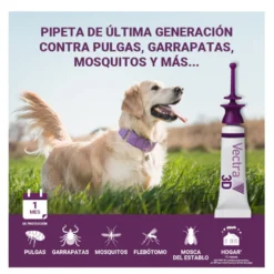 Vectra 3D Pipetas Antiparasitarias para perros