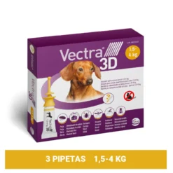 Vectra 3D Pipetas Antiparasitarias para perros