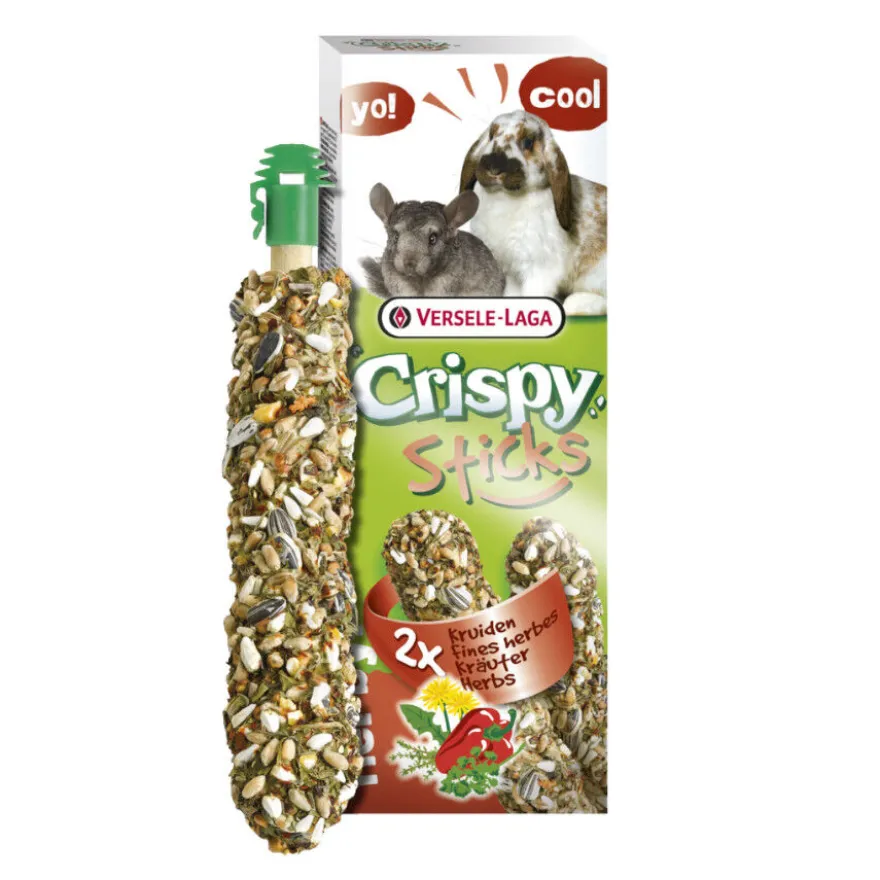 Versele-Laga Cripsy Sticks Barritas Hierbas para conejos y roedores
