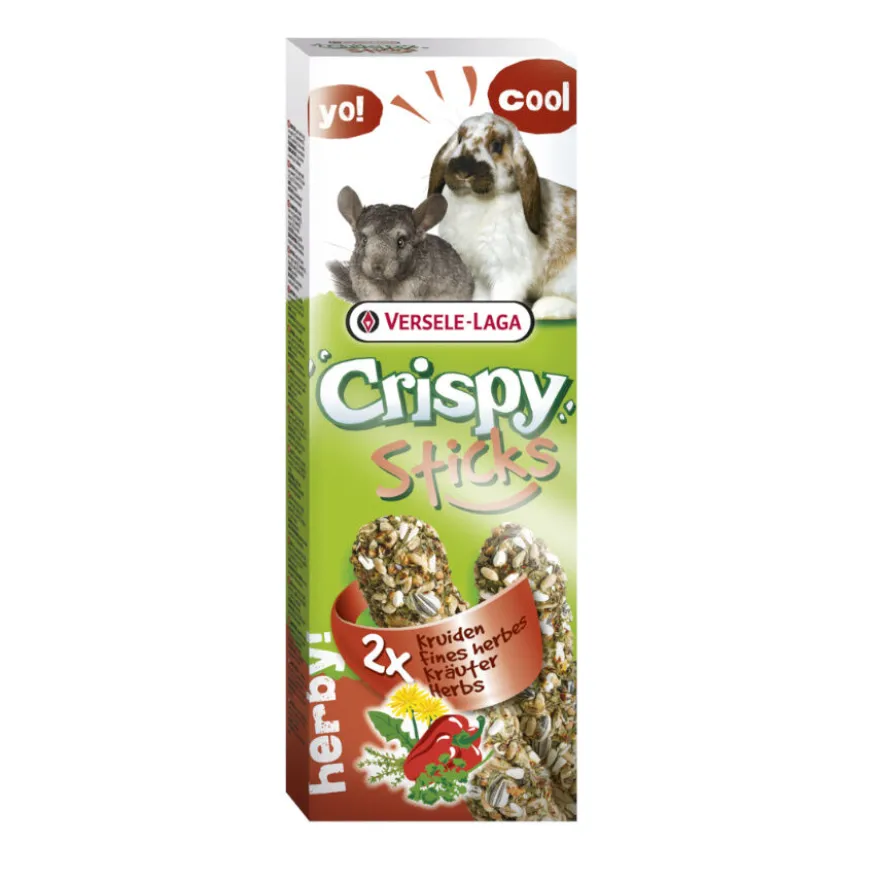 Versele-Laga Cripsy Sticks Barritas Hierbas para conejos y roedores