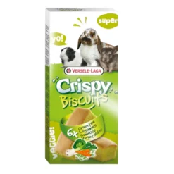 Versele-Laga Crispy Biscuits Bizcocho Vegetales para conejos y roedores