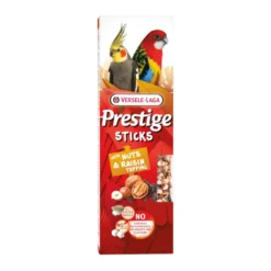 Versele-Laga Prestige Sticks Barritas Nueces y Pasas para aves pequeñas