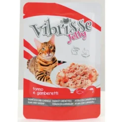 Vibrisse Jelly atún con camarones en gelatina gatos