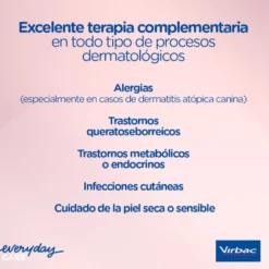 Virbac Allerderm spot on Pipetas dermatológicas para el cuidado de la piel Perros y Gatos.
