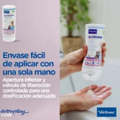 Virbac Allermyl Champú dermatológico para piel sensible de perros y gatos