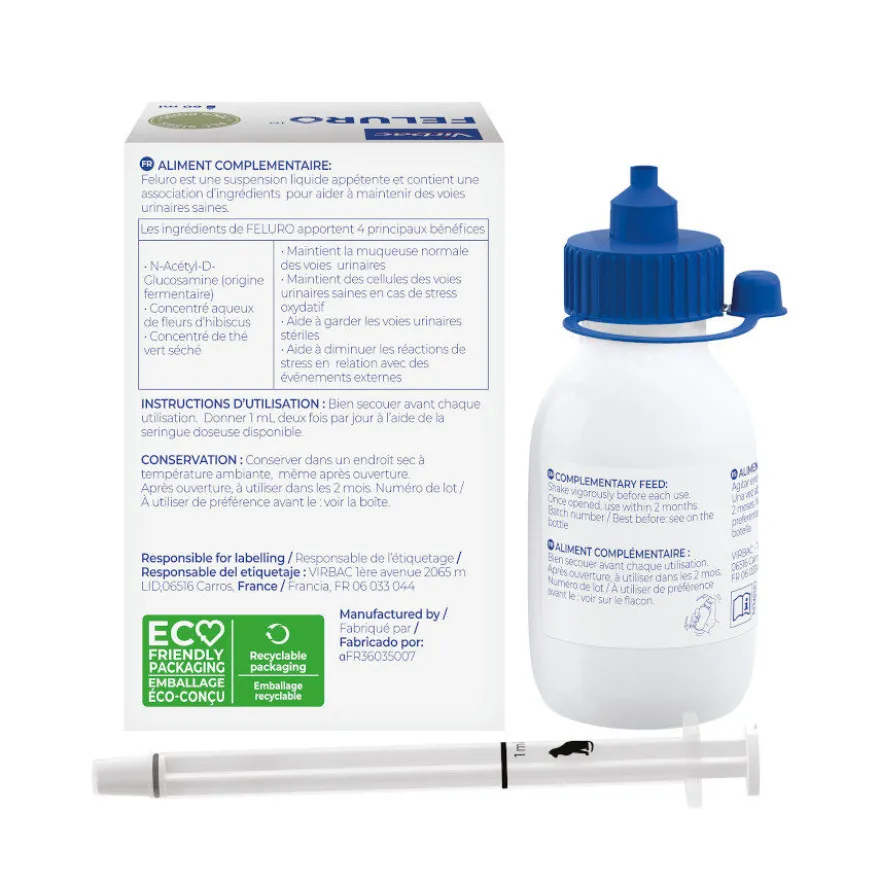 Virbac Feluro Suplemento para gatos