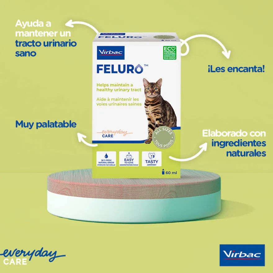 Virbac Feluro Suplemento para gatos