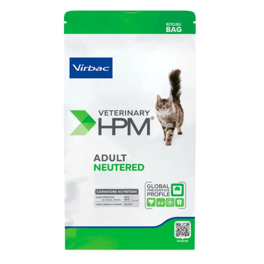 Virbac HPM Veterinary Adult Esterilizado Pienso Cerdo para gatos