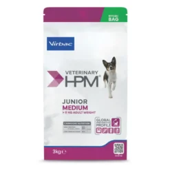 Virbac HPM Veterinary Junior Medium Pienso Cerdo para perros