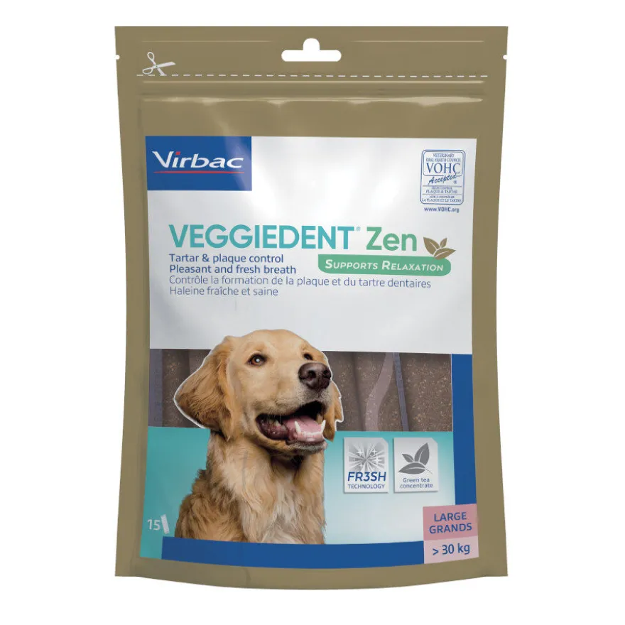 Virbac Láminas Veggiedent Zen L para perros